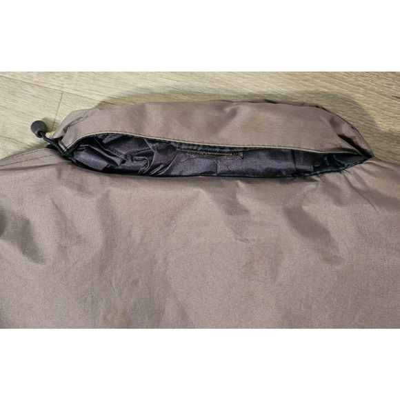 Mens Kenpo Jacket XL Full Zip Hooded Insulated Outdoors Navy Gray Jacket - Picture 6 of 6